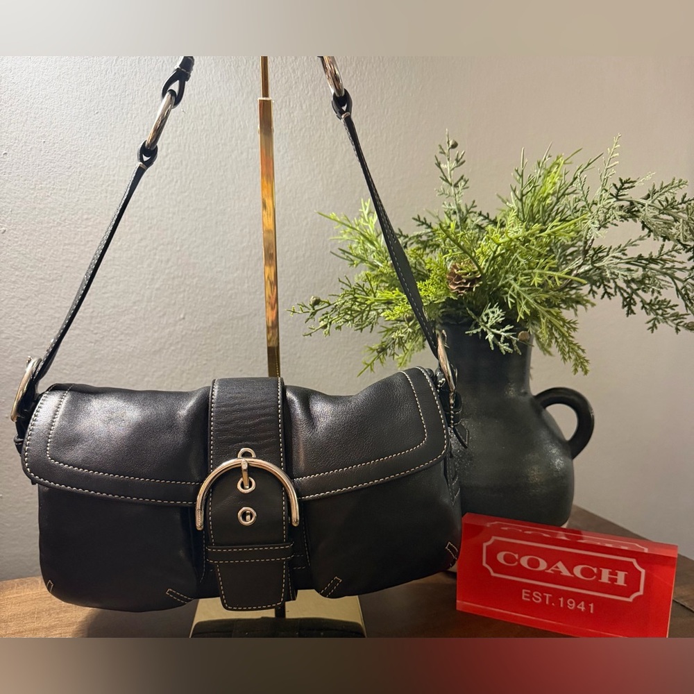 Coach SoHo Double Pocket Shoulder Bag